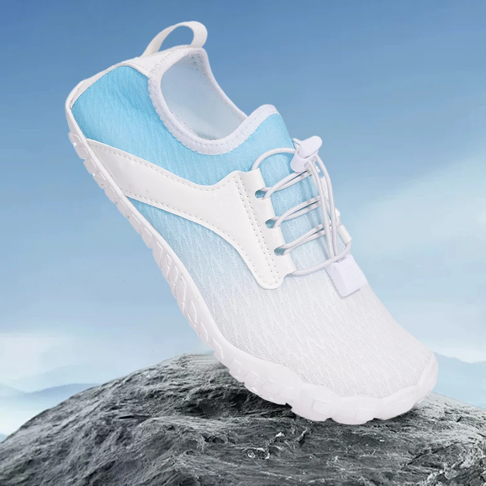

Unisex Water Shoes Lightweight Aqua Shoes Non Slip Casual Wading Shoes Quick Drying Lightweight Gym Sneakers for Walking Running
