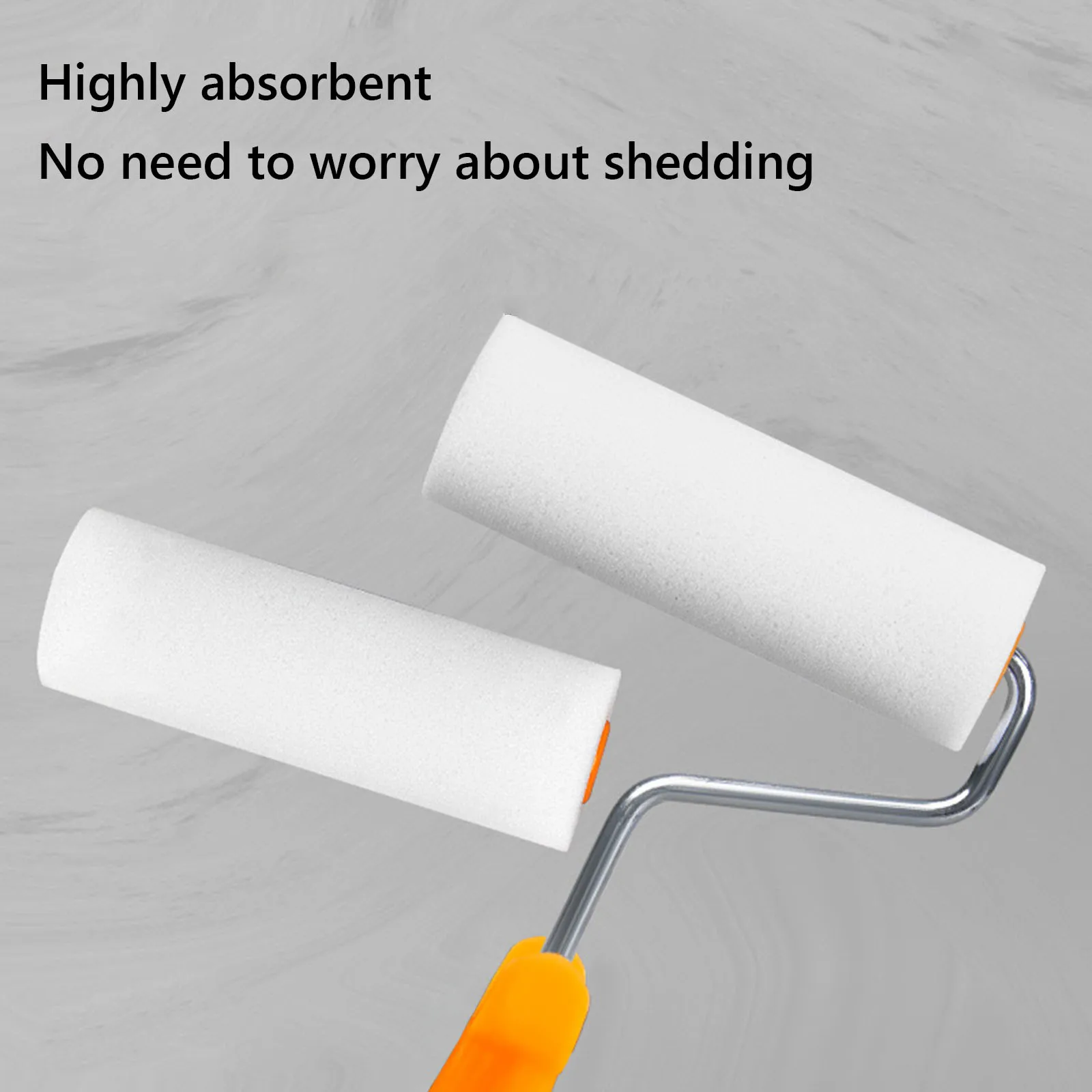 10 Pack High Density Foam Roller 4 Inch Reusable Mini Paint Roller No Lint Shedding for Wall Cabinet Painting Door Frame