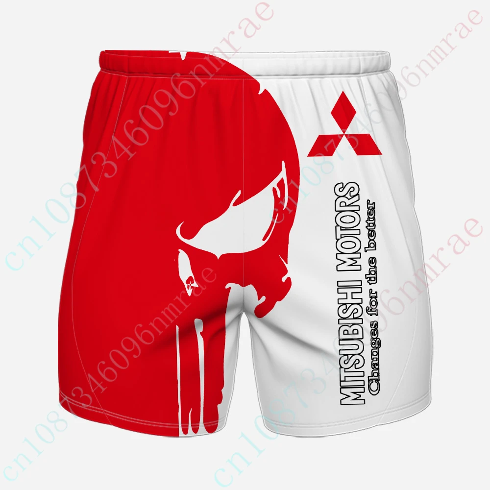 Mitsubishi Shorts Hip Hop Pants Casual Men's Women Shorts Summer Male Shorts Big Size Shorts For Men's Clothing Custom Logo