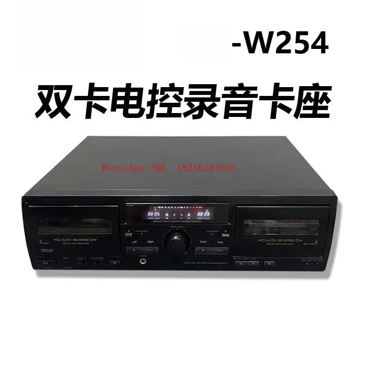 Limited Offer Dual Cassette Recorder 2-way Tape Player, Auto-flip High Fidelity Stereo, Antique Audio Equipment