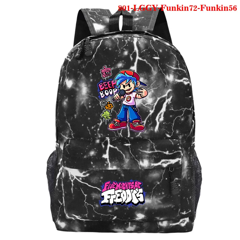 Game Friday Night Funkin Backpacks Students Cartoon School Bags Teens Travel Mochila Children Boys Girls Book Bag