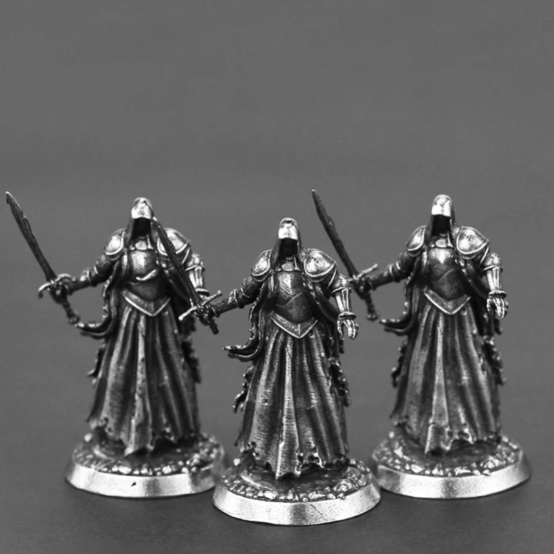 Metall Soldat Modell Action figuren Spielzeug Jungen Desktop Brettspiel Schach Ornament Zubehör statische Puppe Ornament Geschenk für Freund