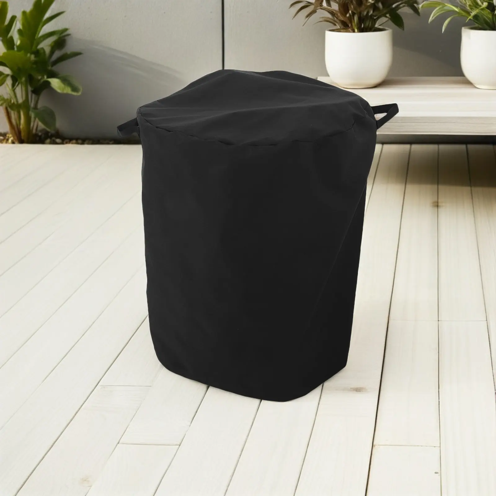 Patio Fire Pit Cover Waterproof Oxford Fabric Protector Rain Dust Windproof Outdoor Round Square Fire Pit Table Cover view 5