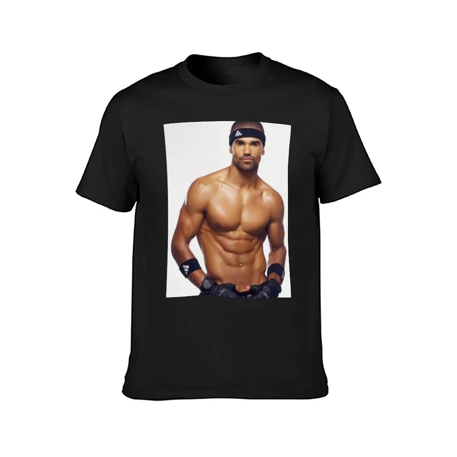 shemar moore T-Shirt for a boy kawaii clothes T-shirt men