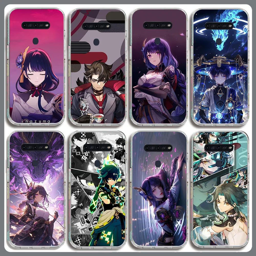 Прозрачный чехол BD-28 Genshin для LG K50S K50 K61 G8 THINQ5 V40 V50 K40 ThinQ Q60 K51S G8x K40S K41S Q61 V60 Прозрачный чехол BD-28 Genshin для LG K50S K50 K61 G8 THINQ5 V40 V50 K40 ThinQ Q60 K51S G8x K40S K41S Q61 V60