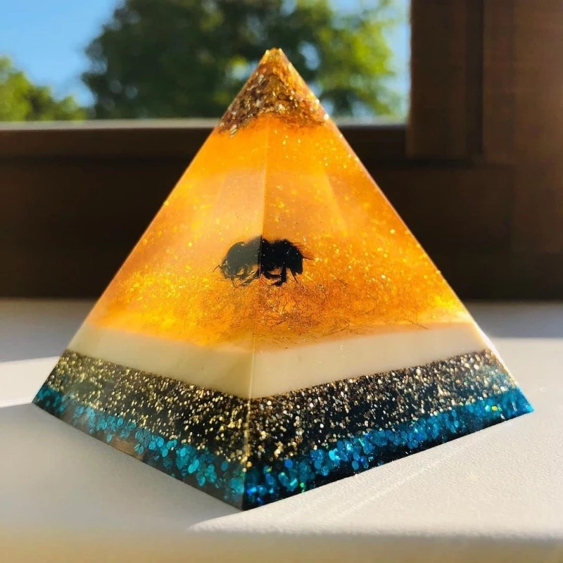 Super Big Pyramid Orgone Generator Mould Large Silicone Mold Geometry Mould Flexible Triangular Pyramid Mold Epoxy Resin Mold