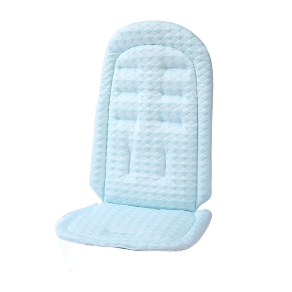 

Breathable Baby Pram Cushion Soft Stroller Accessories Baby Stroller Cushion Car Seat Solid Color Pushchair Car Mat Summer