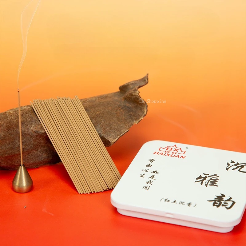 التربة الحمراء الطبيعية العود البخور العصي تهدئة العقل تغذي الروح يجلس في التأمل حضور الفصول جوس عصا