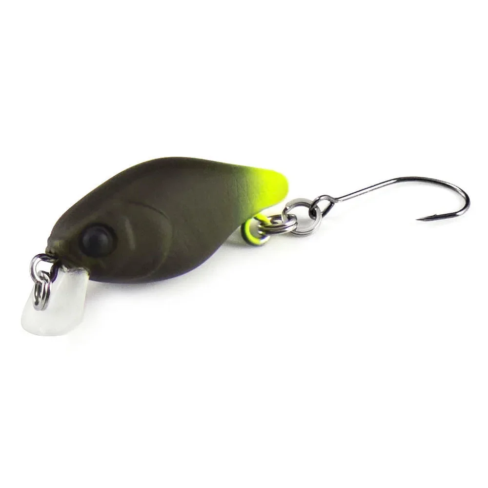 Señuelos de Pesca de plástico duro, señuelos Wobbler, trucha, salmón, Countbass manivela, 30mm, 2,2g