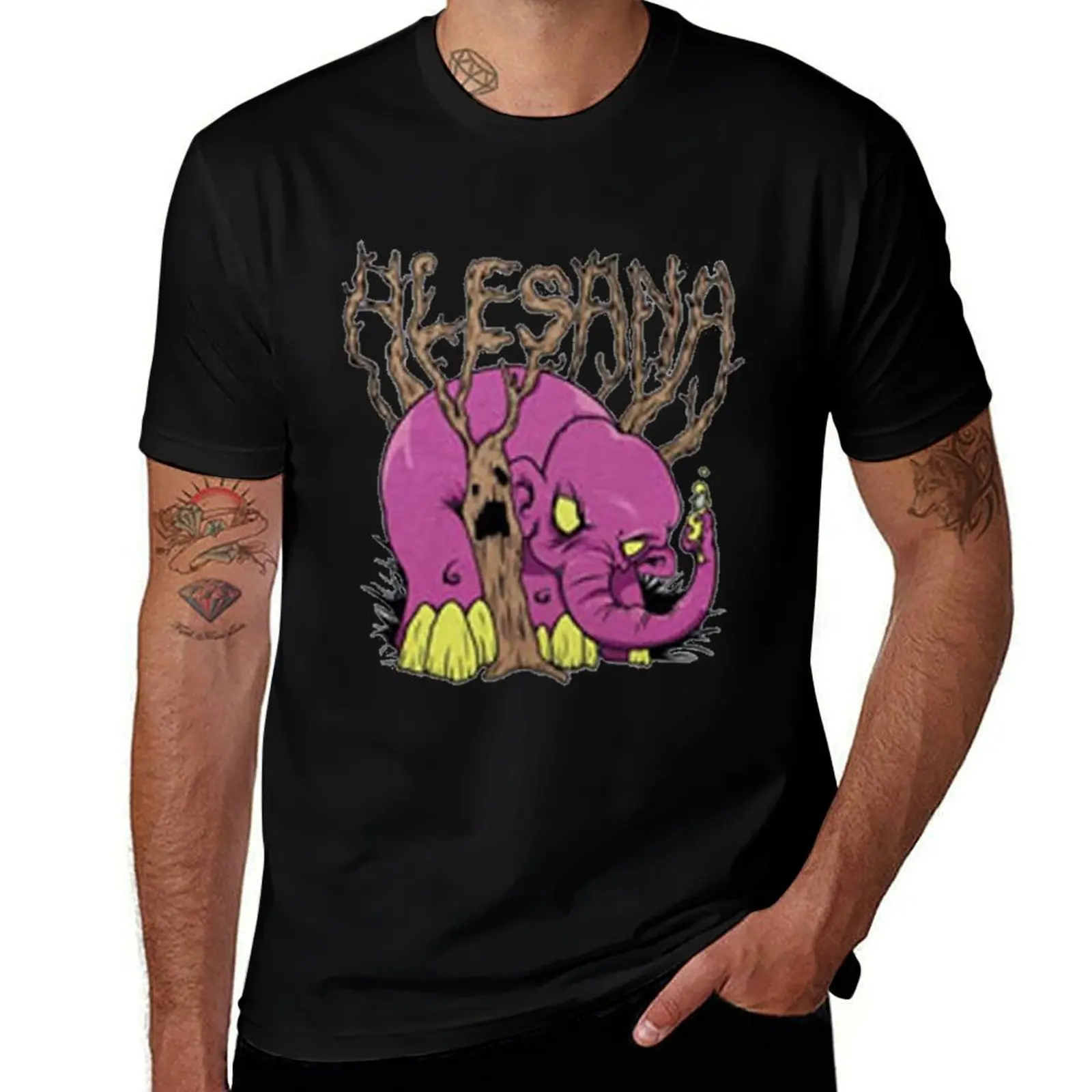 Alesana #13 T-Shirt Basic Daily Outfit Short Sleeve Tee