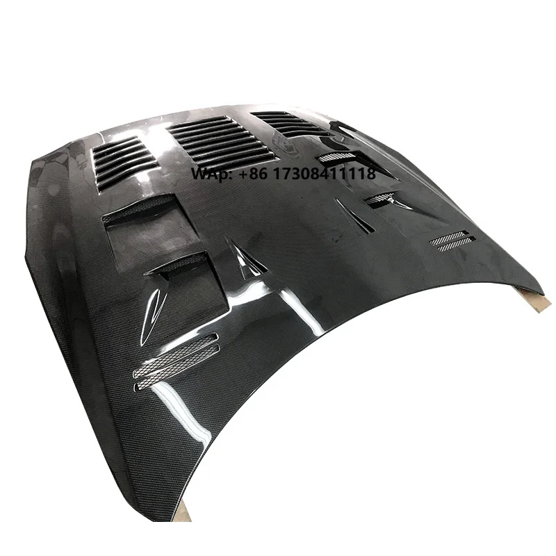 

Gloss Finish GTC Style Carbon Fiber Hood Cover for GTR R35 2008-2016
