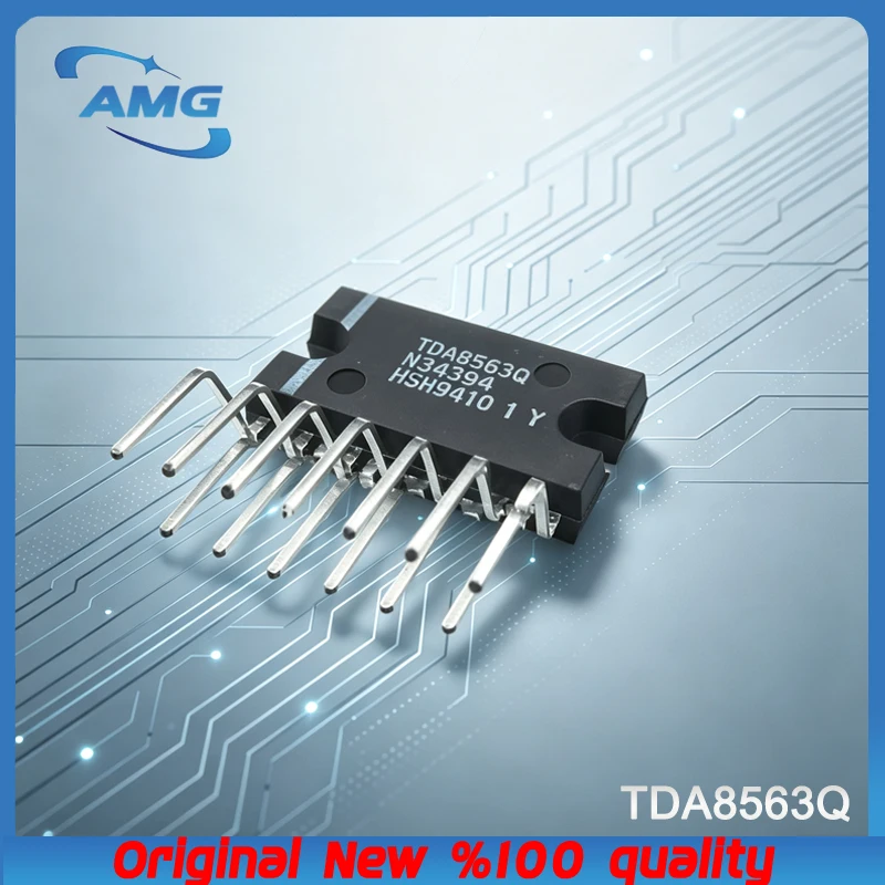 5PCS TDA8563Q TDA8563AQ Linear,Audio,Amplifiers TDA8563 AMP CLASS B STEREO 55W 13PDBS  Car audio module