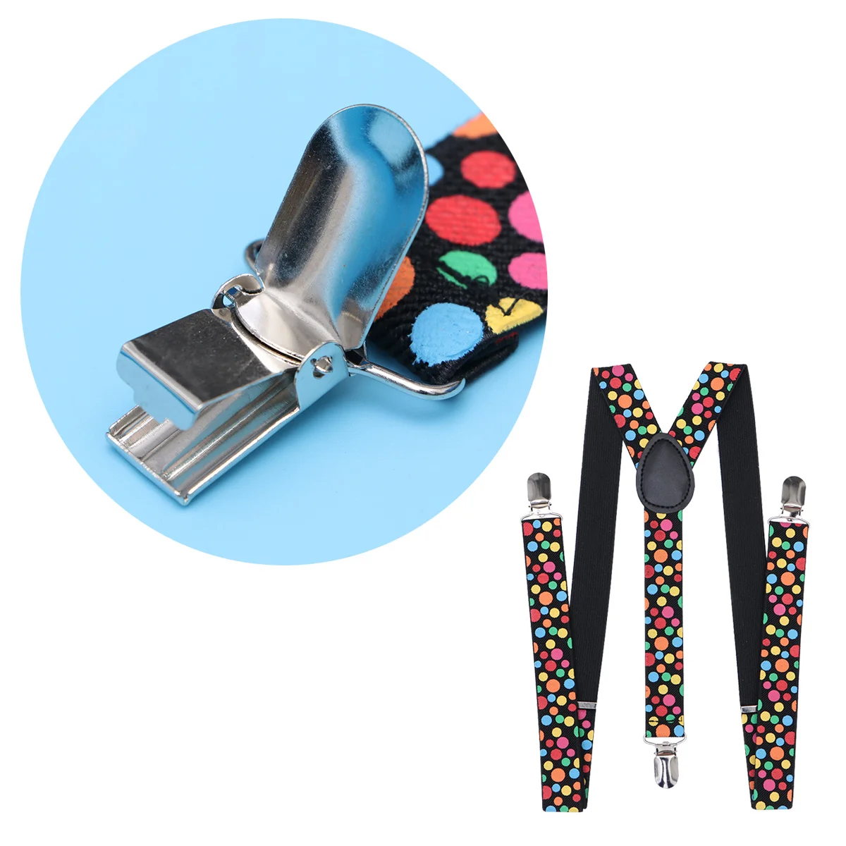 2.5 سنتيمتر المضادة للتجاعيد قميص يبقى الحمالات مرونة Y الظهر تصميم خدش ارتداء مقاومة قوية كليب قوة الرجال النساء مكتب رسمي #5