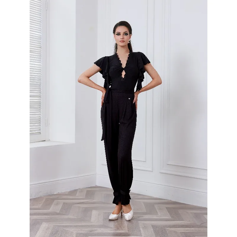 Customized TID Modern Dance Top Women's Practice Dress Professional Social Pants Advanced National Standard Dance Wear