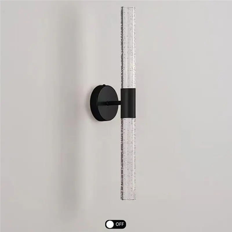Elegant Nordic Crystal Bubble LED Wall Lamp For Home Decor-A68E