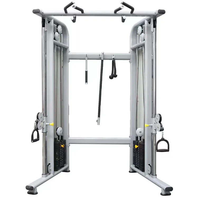 

Hot Sale Wholesale Gym Fitness Equipment Multi Functional Cable Crossover Power Cage Smith Machine