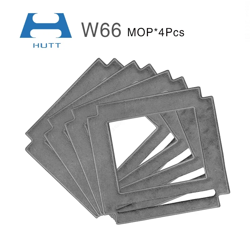 الأصلي HUTT W66 جزء حزمة الكهربائية مُنظف نوافذ روبوت MOP قطع الغيار أطقم 4 قطعة