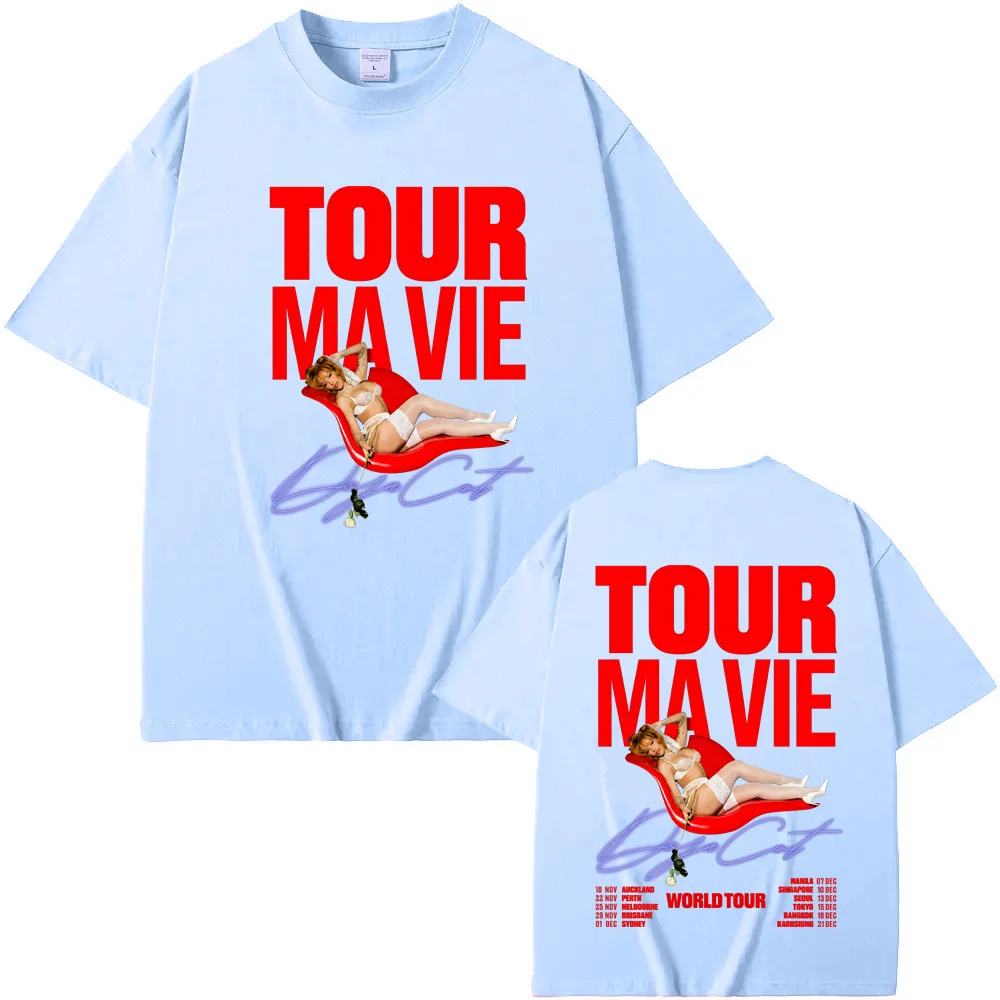 2026NEW T Shirt Doja Cat tour Singer's Same StyleSleeve 100%CottonTee-shirt Graphic Printing T shirt Moletom HipHop Clothing