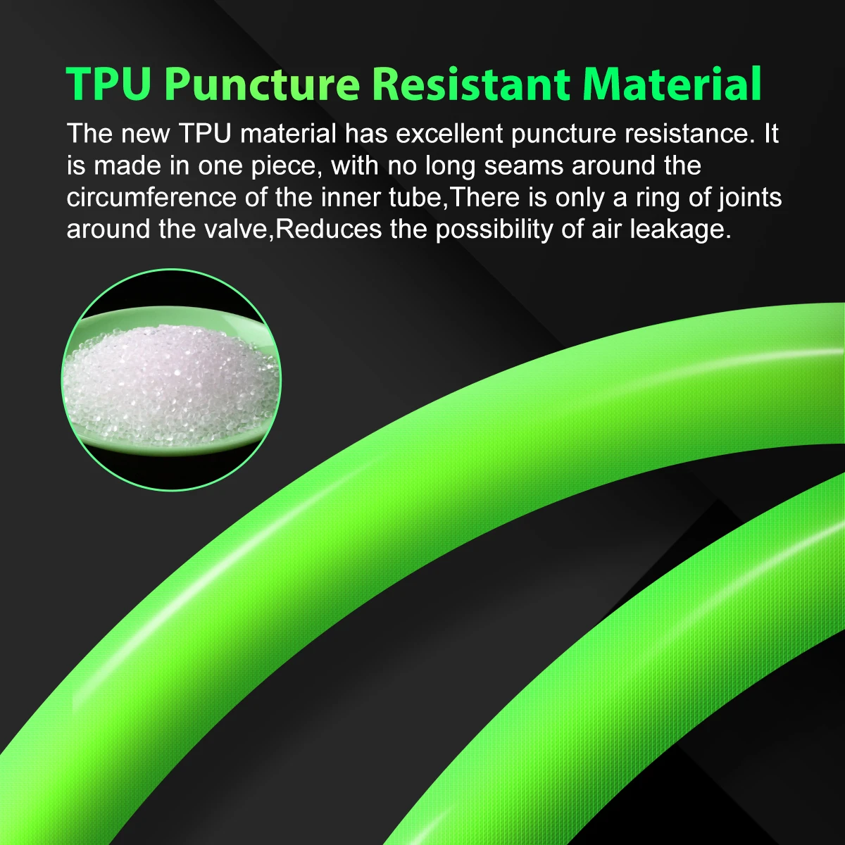 CYCLAMI 초경량 TPU 내부 튜브, 로드 바이크 TPU 소재 타이어, 프렌치 밸브, 700C, 700x18, 23, 25, 28, 30, 32, 45mm, 60mm 길이, 자전거 내관 썸네일 4