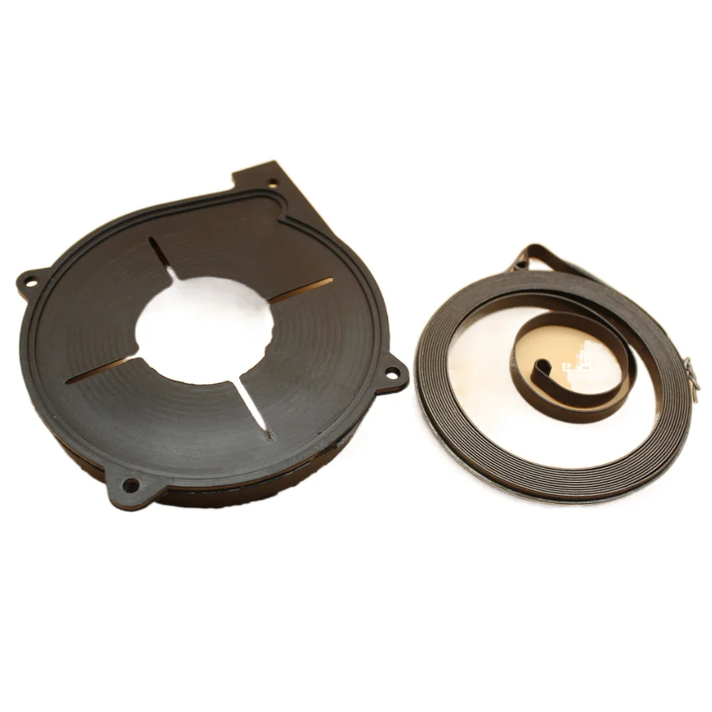 2 Sets Recoil Starter Spring Cover Wahser For Husqvarna 288 281 272 268 266 66 61 Chainsaw Replacement Parts