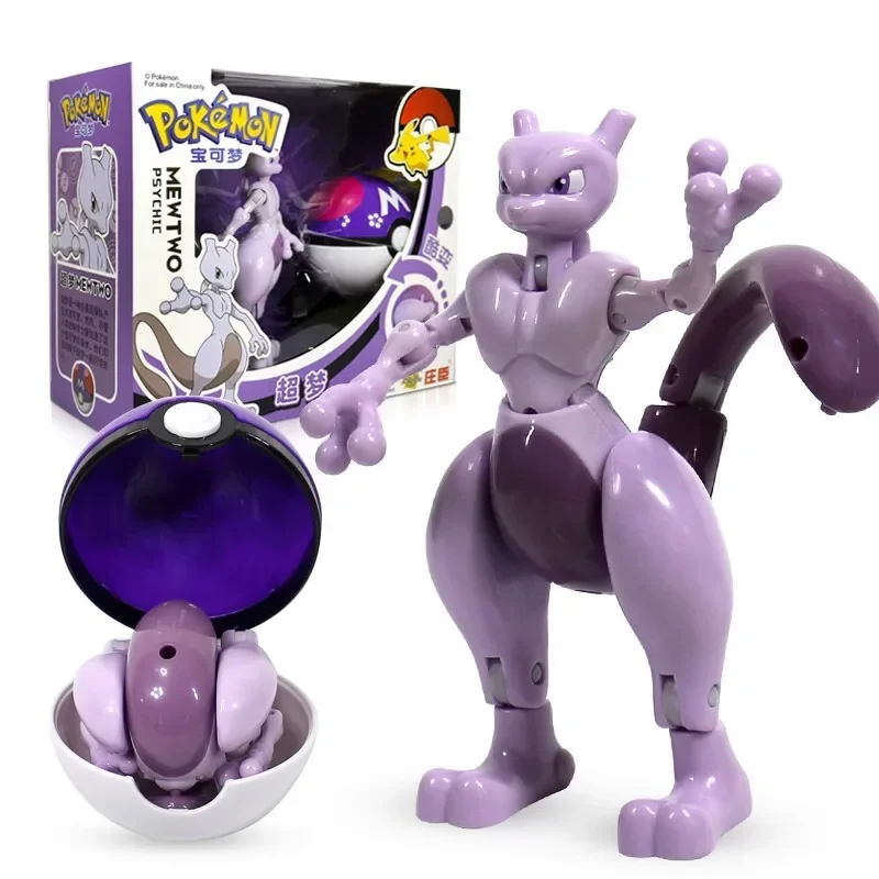 Original Pokémon-Ball-Verwandlungsspielzeug Psyduck Figur Pikachu Mewtwo Gyarados Taschenmonster Pokeball Actionfigur Dragonite – Detail 20