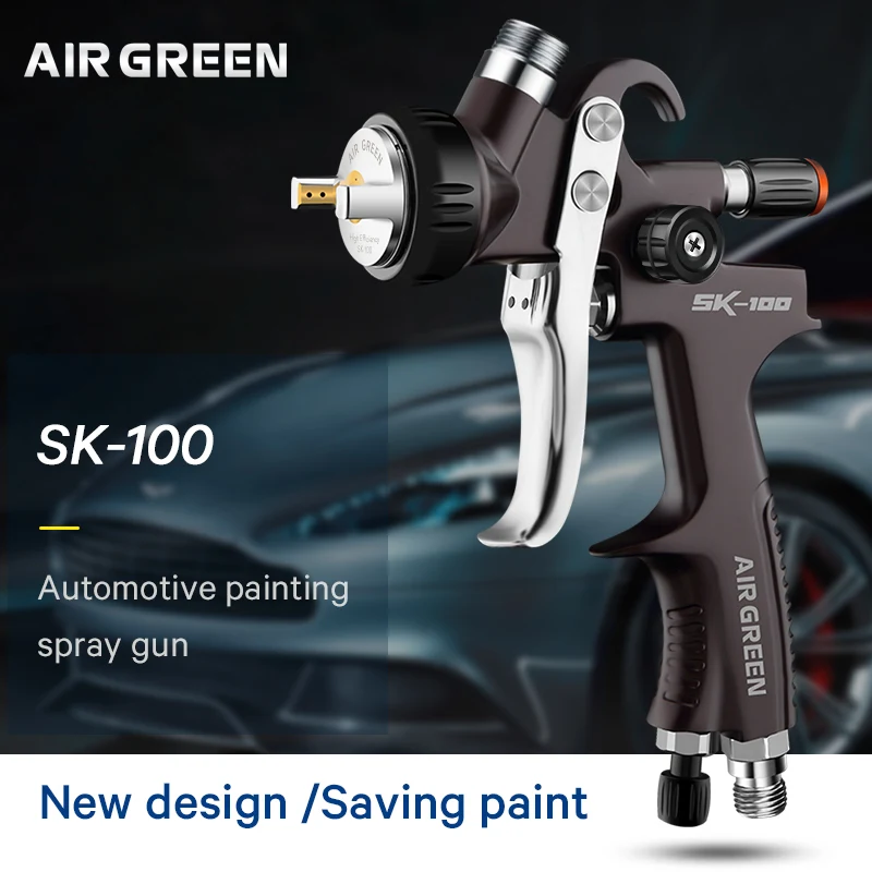 Pneumatic High Atomization SK-100 Original High-end Authentic HVLP With Stainless Steel Needle Nozzle