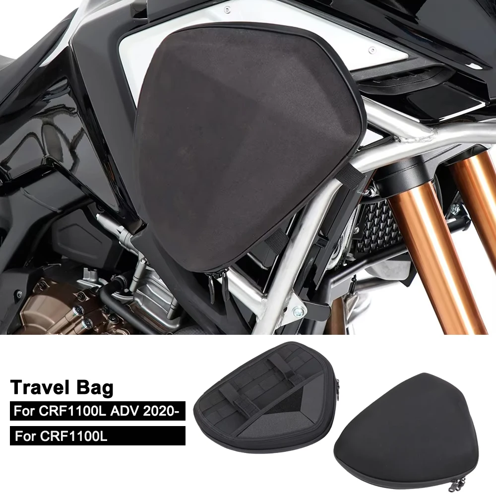 

Storage Bag Crash Bar Bags Frame Tool Placement Travel Bag FOR HONDA CRF 1100 L AFRICA TWIN ADVENTURE CRF1100L 2019 2020 2021