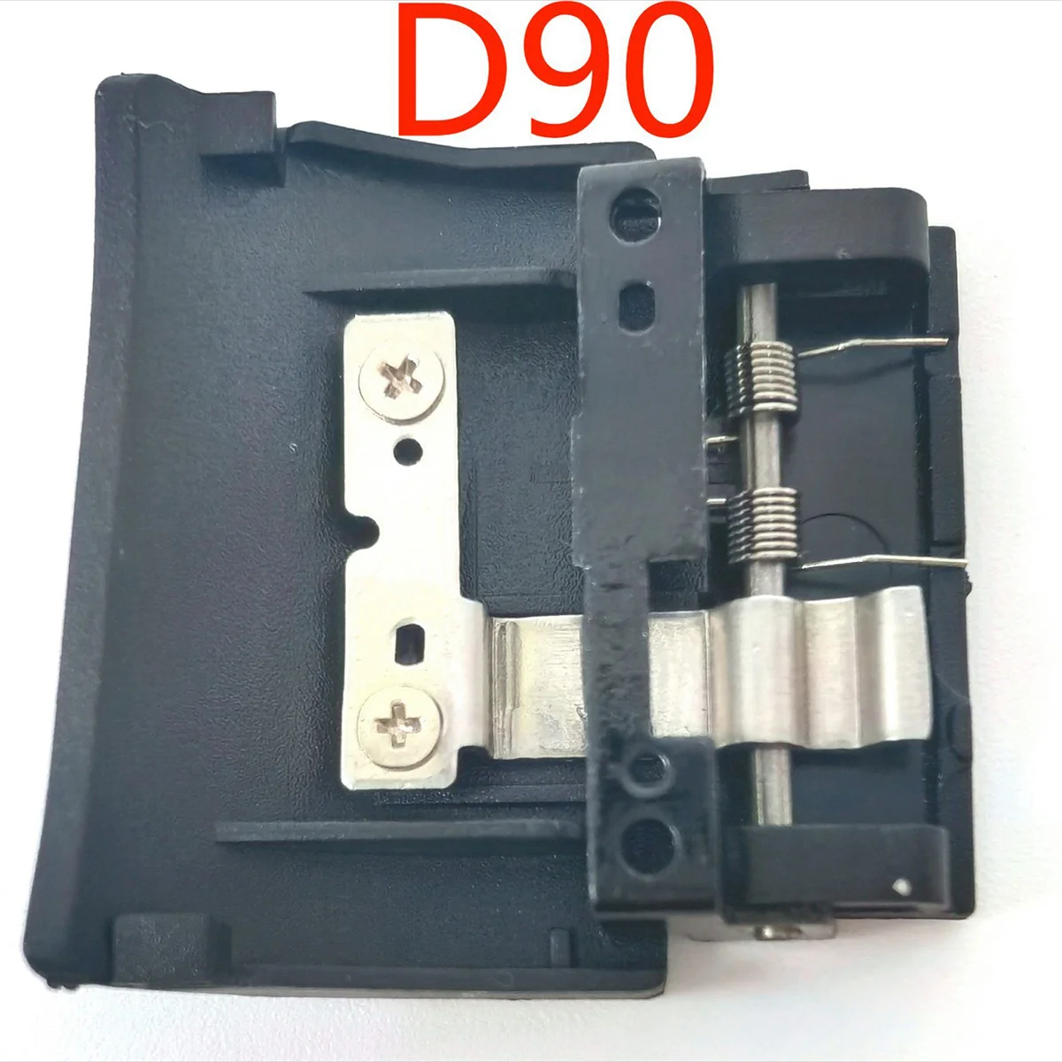 For D90 SD Memory Card Cover Lid Door Camera Replacement Unit Repair Spare Part with Iron Sheet