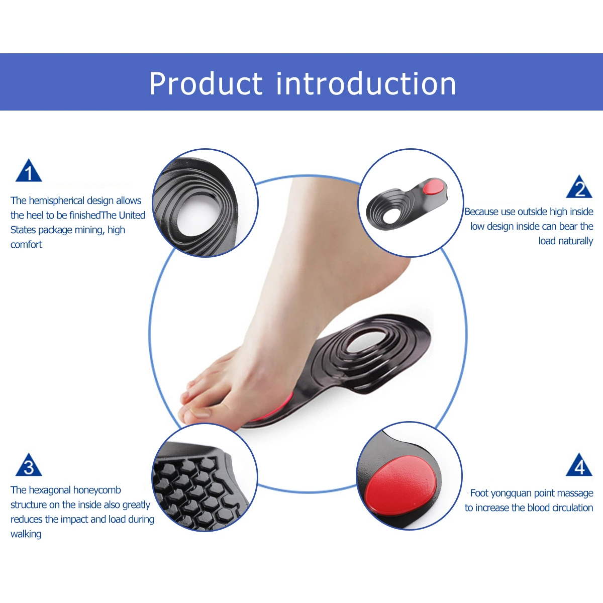 

high heel pads women heel pads shoe insoles foot correction pad insoles for high heel