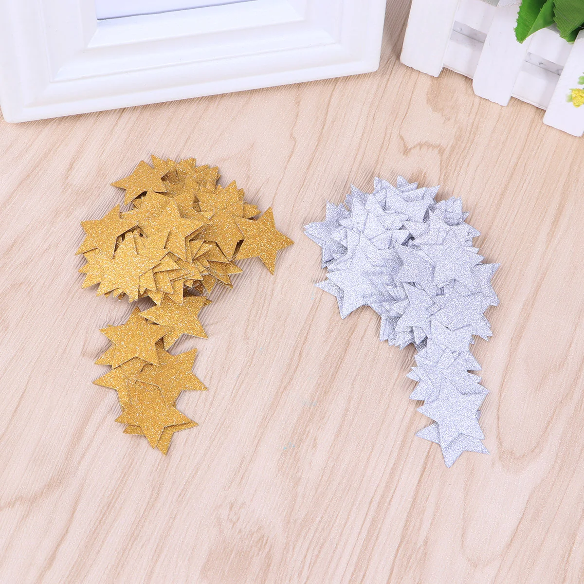 

100 Pcs Celebration Decoration Anniversary Star Confetti Wedding Flash Birthday