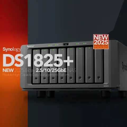 Synology DS1821+/  DS1825+ Cloud Network Storage Server NAS 4G 8 Bays Diskless