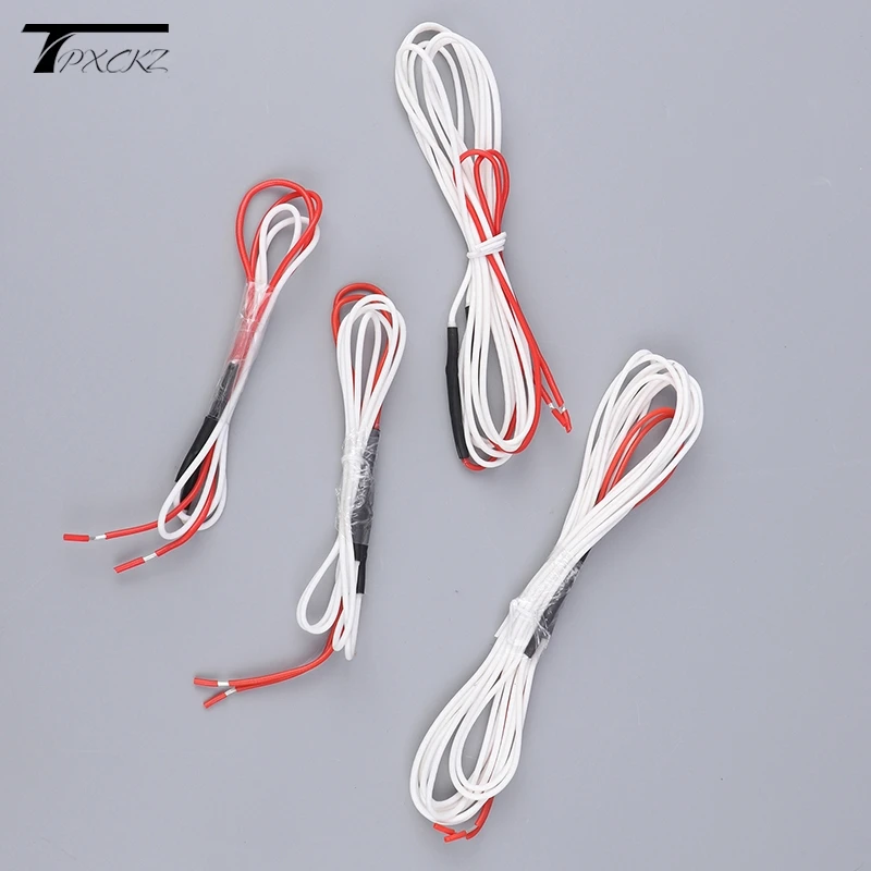12V Silicone Rubber Low-voltage Heating Wire With Cold Wire Do Joint For Car Seats/Electric Blankets/Heating Pads/Floor Mat