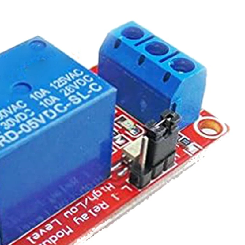 2 Piece 5V One Channel Relay Module With Optocoupler Isolation Support High Low Level Trigger