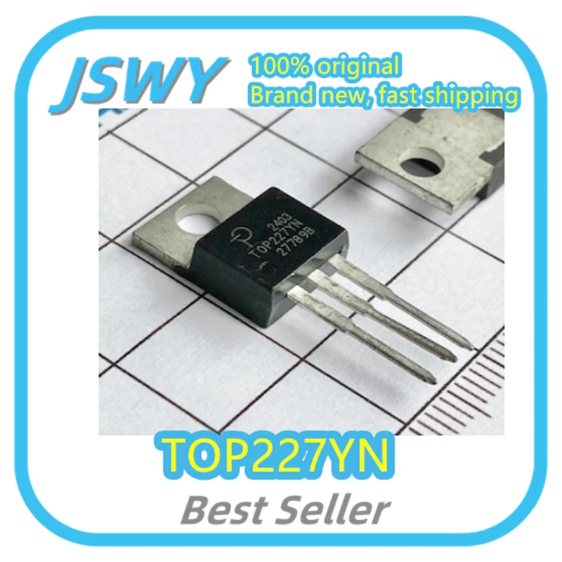 

(5/50pcs) TOP227YN TOP227 TO-220 LCD Power Supply Chip IC Brand New Original Ships Fast