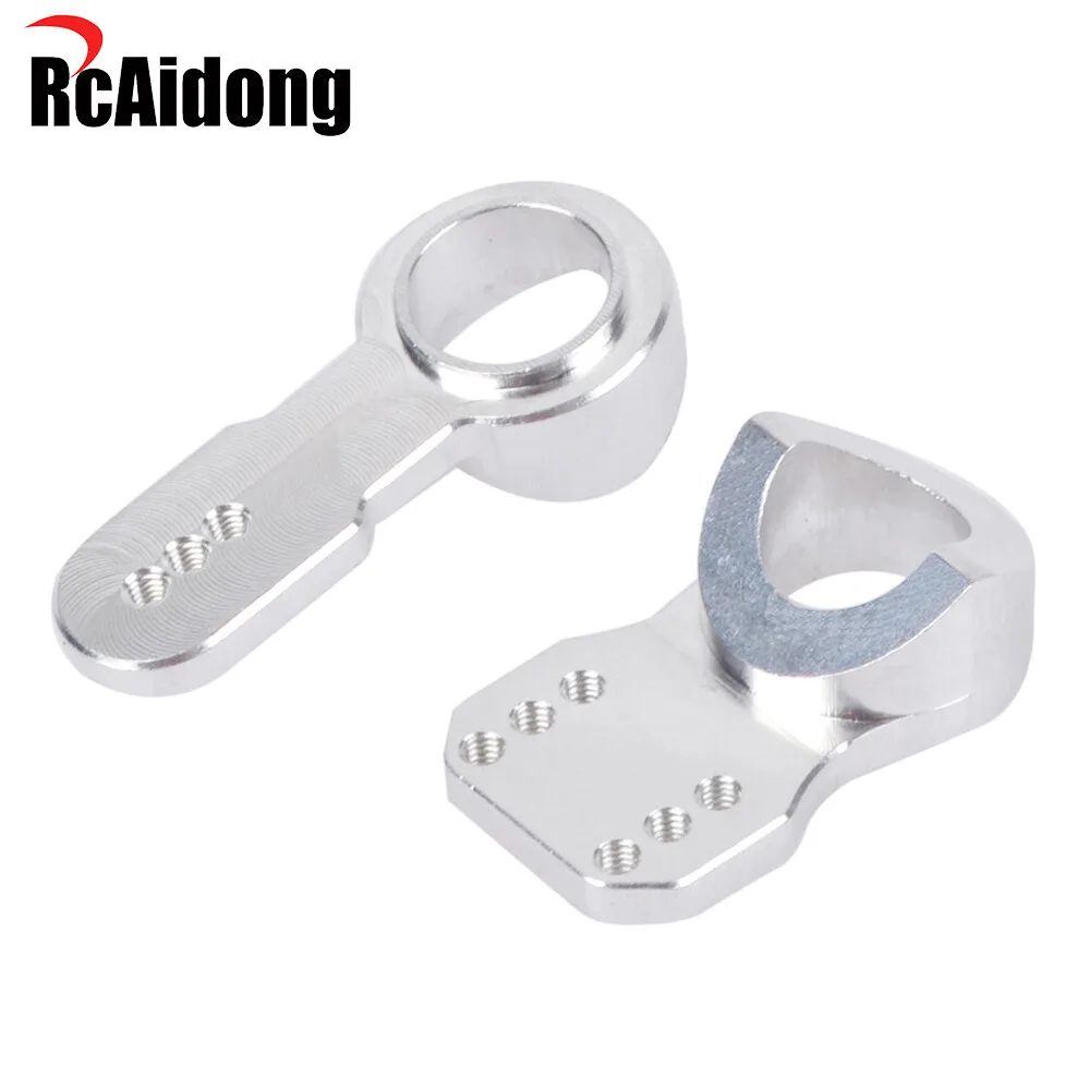 Servo Saver de Alumínio para Carro RC Buggy 1/10, para Tamiya Super Champ/58025 Golf/Fighting Buggy/Renault 5 - Peça de Upgrade