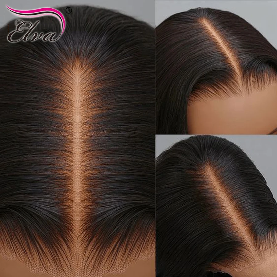 HD Lace Frontal Perücke Bye Bye Knots 5x5 6x6 7x7 13x6 HD Lace Front Perücken Echthaarperücken Gebleichte Knoten Vorgezupfte Echthaarperücke