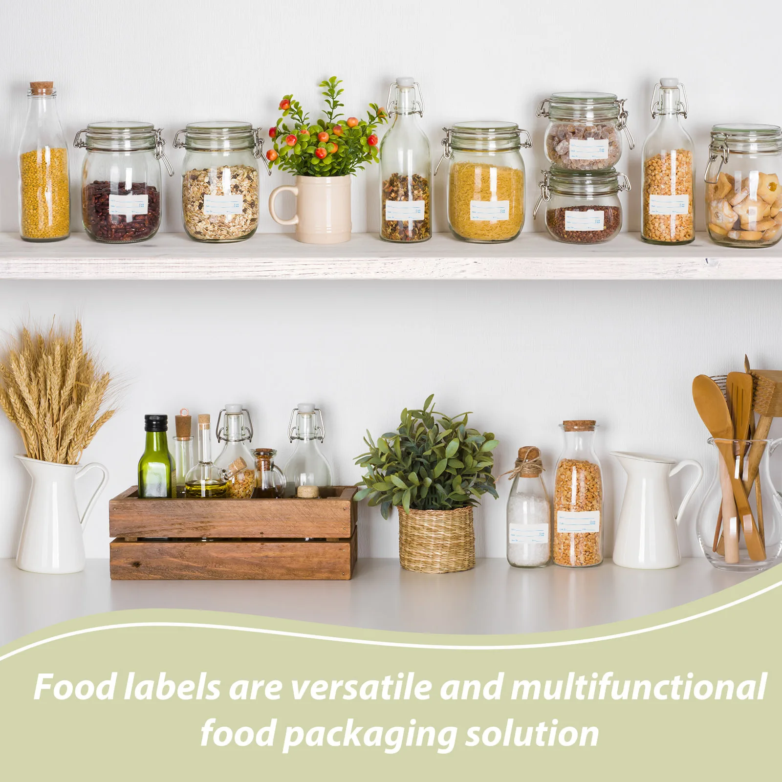 

1-рулонные этикетки с датой, наклейки, этикетки для пищевых продуктов, этикетки-контейнеры для дома, кухни, хранения продуктов, гарантия свежести, ресторанные принадлежности