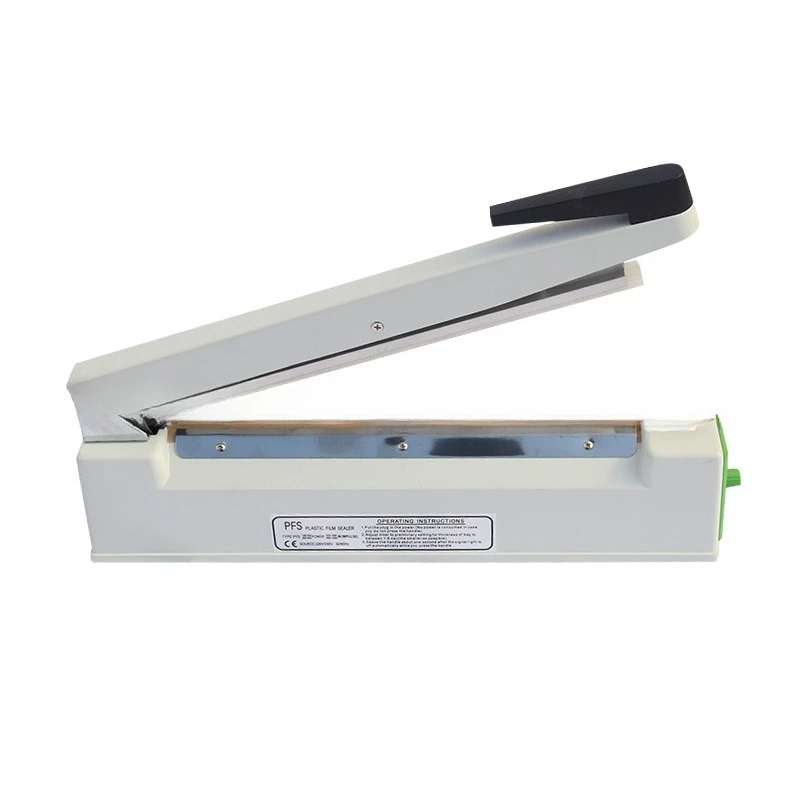 

Manufacturer's hot bag heat sealing aluminum shell hand-pressed plastic bag packaging and sealing