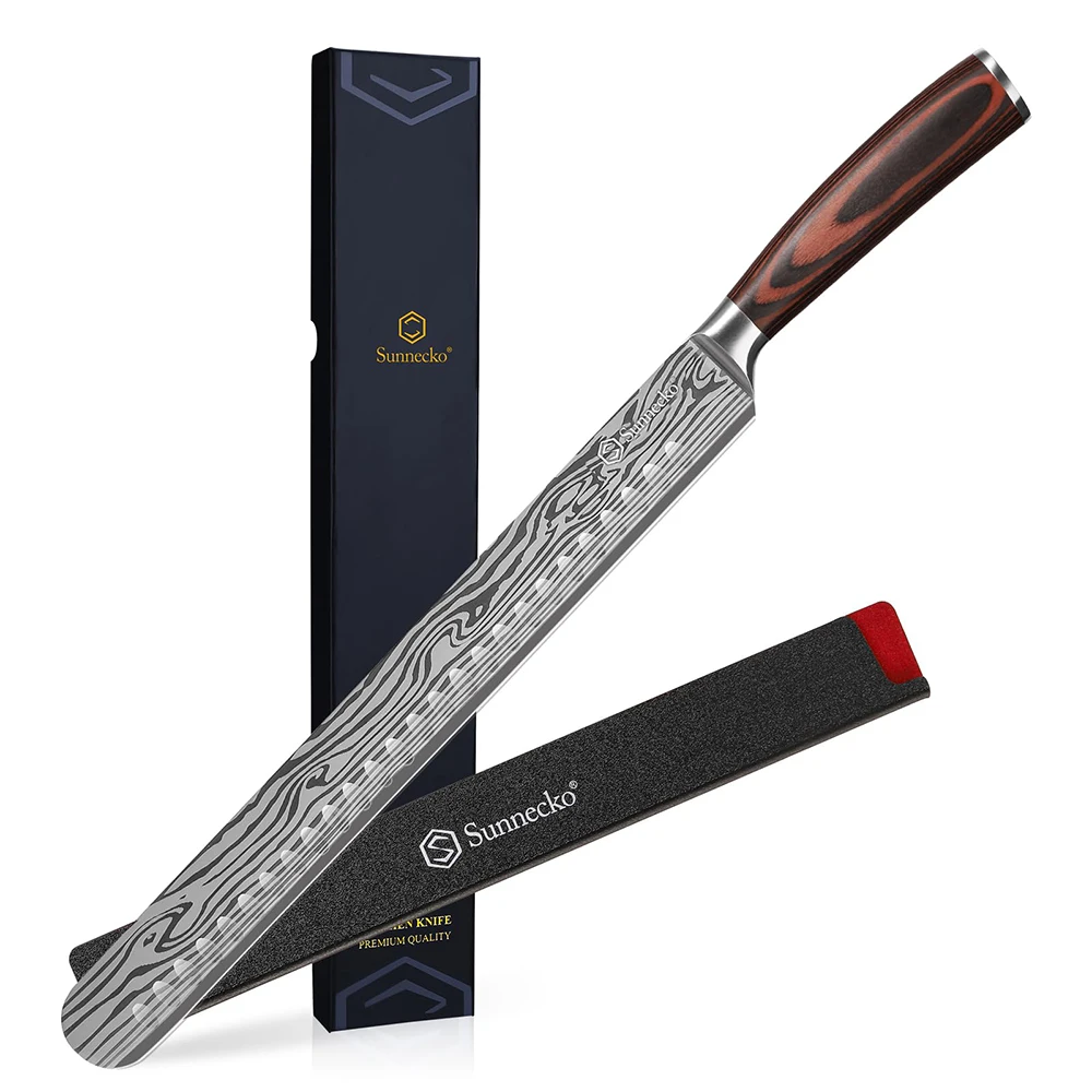Sunnecko Chef's Brisket Slicing Knife 12