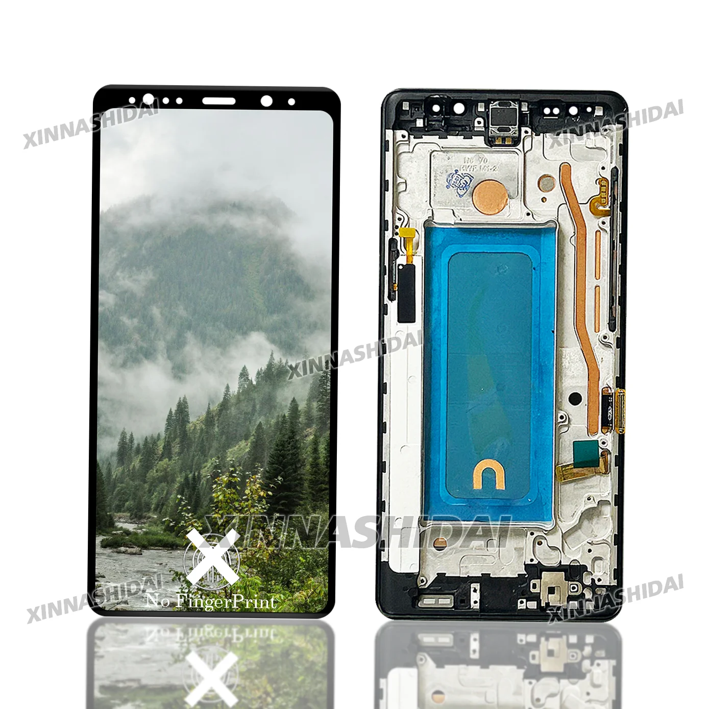 TFT For Samsung Galaxy Note 8 LCD Display Touch Screen Digitizer Assembly Replacement Parts with Frame for N950 N950F N9500 LCD
