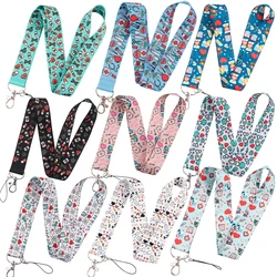 Medical Equipment Lanyards for Key Neck Strap For Card Badge Gym Keychain DIY Hanging Rope Phone Strap Nurse Doctor Accessories