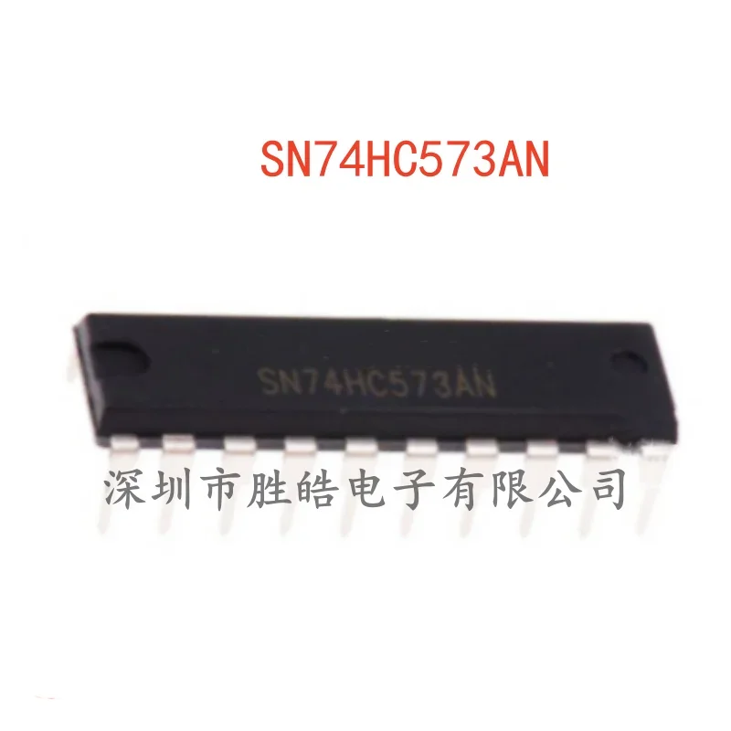 (5PCS)  NEW  SN74HC573AN  74HC573  Eight-Bit Three-State Output Trigger  Logic Chip   Straight In  DIP-20   Integrated Circuit