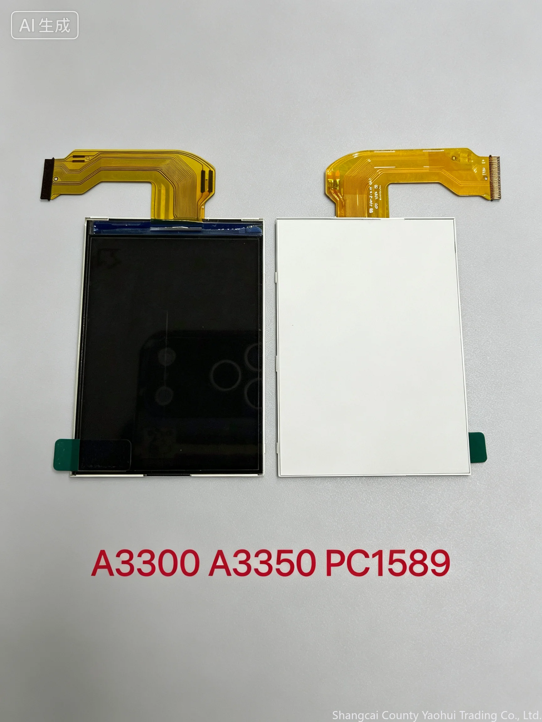 For Canon A3300 screen, Canon A3300IS PC1589 A3350 LCD screen, LCD screen