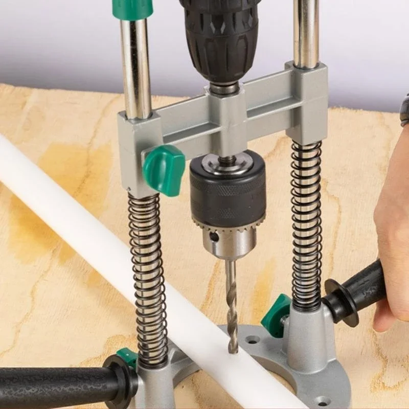 Height Adjustable Drill Stand Practical Drill Guide for Versatile DIY Projects
