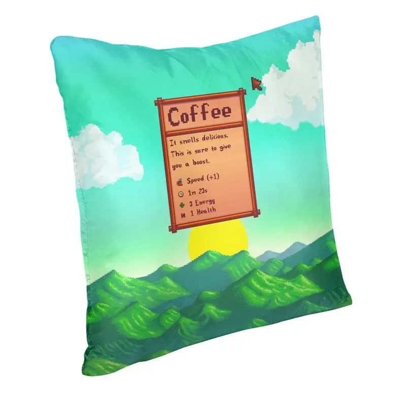 Stardew Valley Video Gamer Cushion Cover Double-sided 3D Print Floor Pillow Case for Living Room Cool Pillowcase Home Decorative