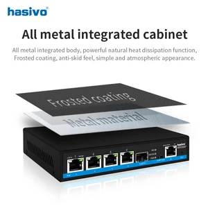 4 Ports Uplink -Port, 2,5 GPS oder nicht Schalter POE + 1x10G SFP + 1x10 GPS, RJ45 8 Hauptverkaufsschalter Gigabit 4 Türen - №7