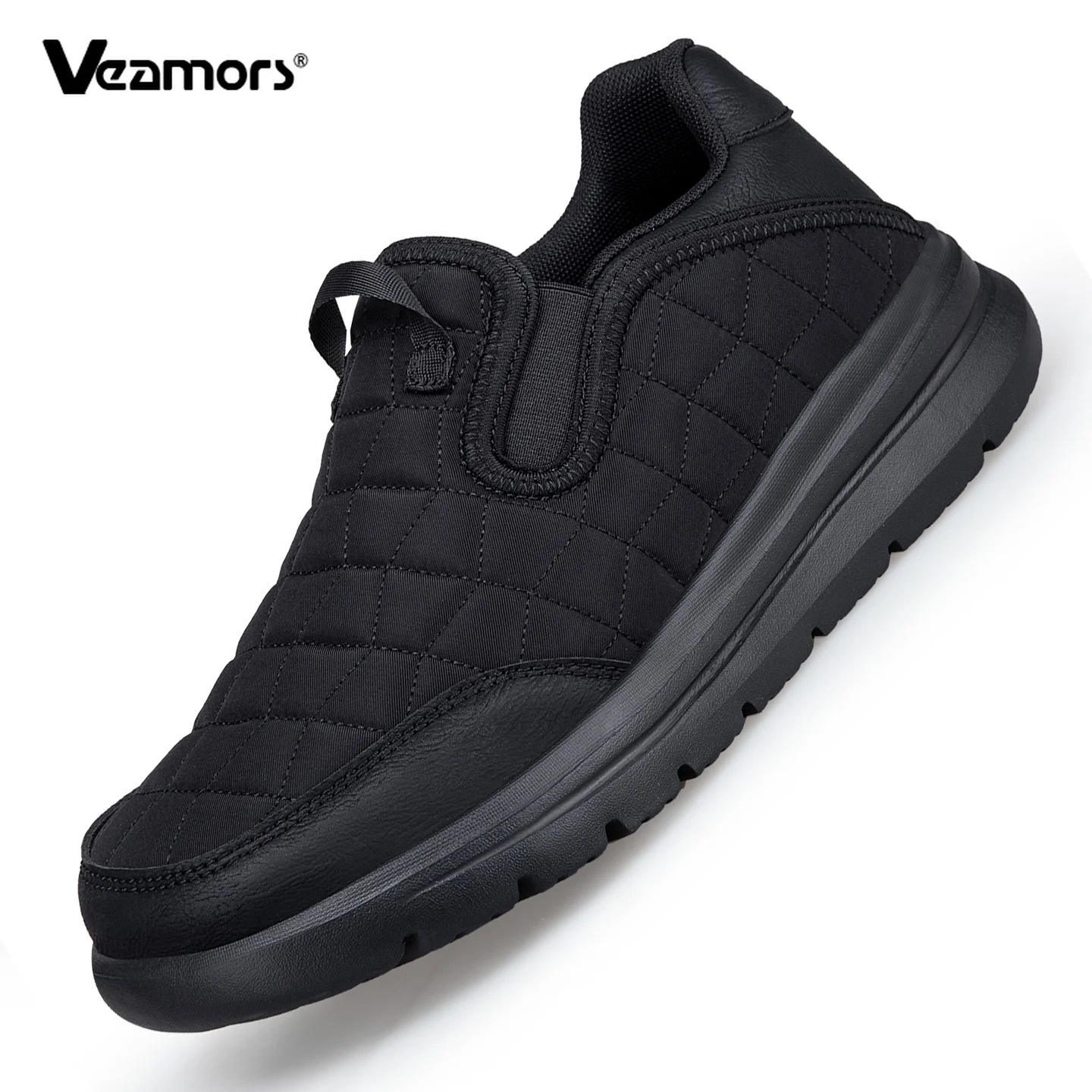 Versatile Elderly Walking Shoes Slip on Wide Toe Comfortable Casual Shoes Breathable Soft Non Slip Loafers for Outdoor Walking