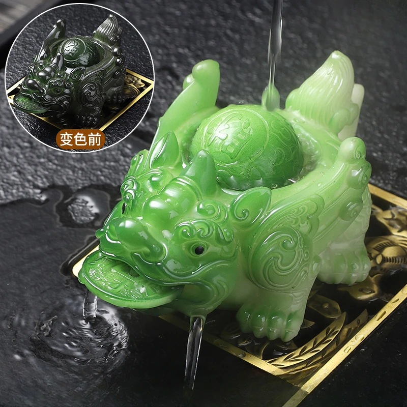 

Relieved Fallow Tea Pets Money Drawing Attachment Individuality Originality Tea Pets Resin Verwen Uzelf Met Thee Teaware ZSTP