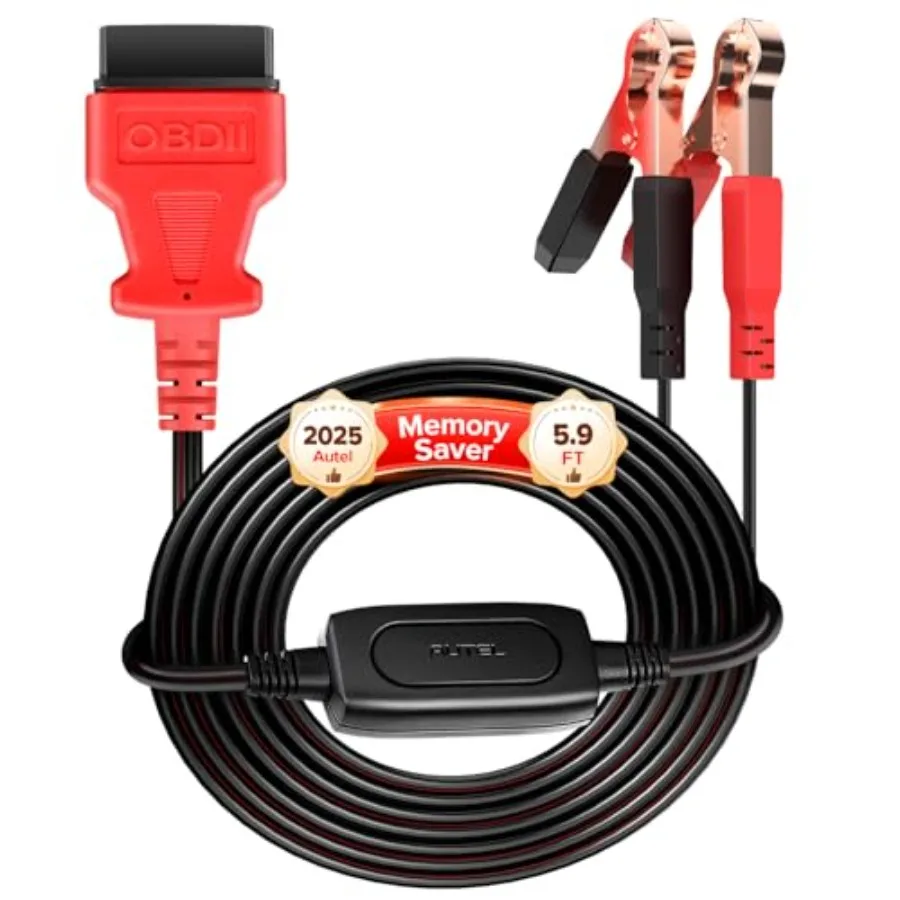 حافظة ذاكرة Obd2 لبطارية السيارة 2025 MaxiBAS BTMS لجميع المركبات 12 فولت تحافظ على رمز وحدة التحكم الإلكترونية والإعدادات المسبقة الإلكترونية للحفاظ على بيانات PCM #1