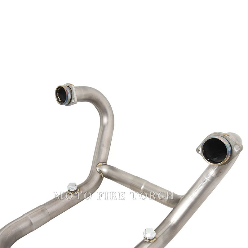 For BMW R NINET RNINET PURE RACER SCRAMBLER URBAN G S 2021 2022 2023 Motorcycle Exhaust Escape Modified Titanium Front Link Pipe